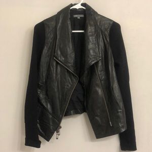 Vince Leather Jacket XS